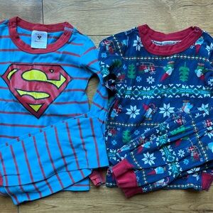 Hanna Andersson (Size 6) Long Johns pajama sets